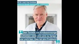 Krebsvorsorge ist Selbstfürsorge