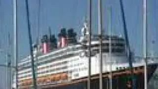Disney Cruise line Leaving San Pedro, CA