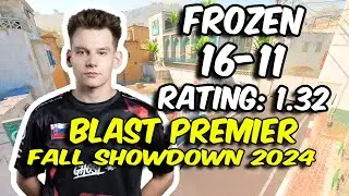 CS2 POV | FaZe frozen (16/11) vs OG (Dust2) BLAST Premier Fall Showdown 2024