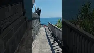 view pemandangan Tanah Lot, Bali #shorts