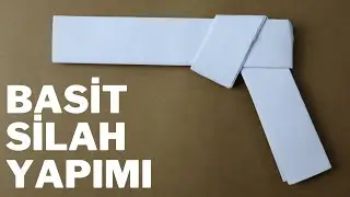 Making a Simple Gun from A4 Paper - How to Make a Paper Gun?
