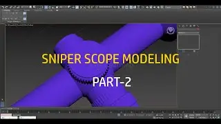 3ds max sniper Modeling (Lowpoly Modeling) Part-2