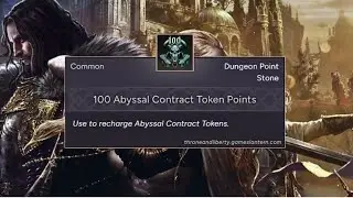 Abyssal Contract Tokens Guide - Throne and Liberty