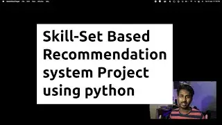 Skill-Set Based Recommendation System Project Using Python | ML Mini Project | Techie Programmer