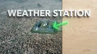 Weather Station Drone Video