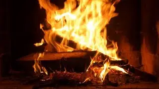 🔥 ASMR - FEU DE CHEMINEE FIREPLACE HD kaminfeuer kamin Походный костер Треск BRUIT BLANC