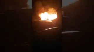 Сосед горит