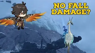 Cloud Retainer Saves Zhongli | Genshin Impact
