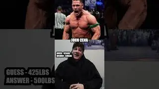 GUESSING WWE BENCH PRESS MAXES! 