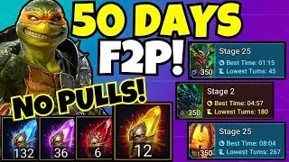50 Days F2P NO PULLS! - Leonardo Saving Continues!!! [Raid: Shadow Legends]