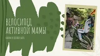 Мамский велосипед: велокресло THULE RideAlong