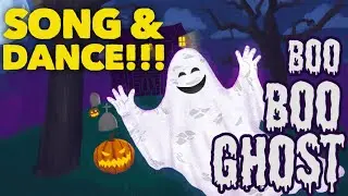 Boo Boo Ghost! Songs and Fun! DANCE!!! Body Movement! - BRAIN BREAK!!! Nimalz Kidz!