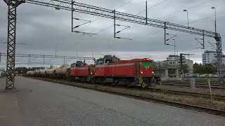 Finnish Trains in Northern Finland August 2024