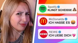 Firmen in TikTok Kommentaren sind wild...