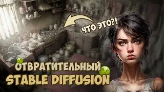 Отвратительный Stable Diffusion 🤯 | Делаем рекламу клининга #stablediffusion #lora #нейросеть