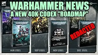 You Call This A Roadmap? Seriously? Codex: Redacted Incoming!! │ Warhammer 40k News
