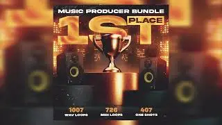1st Place Music Producer Bundle (Trap, Orchestral, Rnb, Afrobeat Loop Kit & Drum Kit & Sample Pack)