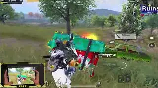 parsNEW BEST LANDING in MILITARY🔥| iPad Pro Pars | 4 Finger + Full Gyro | Pubg Mobile #40