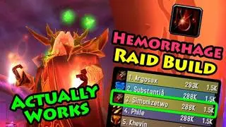 So I tried a HEMORRHAGE raid build