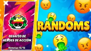 JUEGO el DESAFIO de HEROES con RANDOMS HORRIBLEMENTE MALOS (ME ENFADO)
