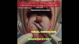 This patient cut his tongue
