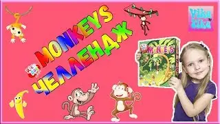 Challenge monkeys / Monkeys on a palm tree