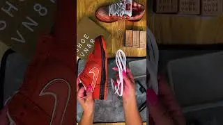 ASMR Nike Suede Shoe Cleaning