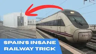 How Do Spanish 🇪🇸 Trains Change Track Width?