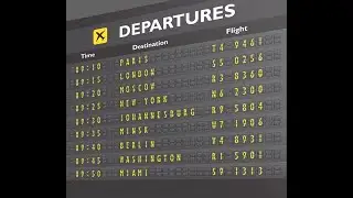 Airport Announcements Listening Exercise (B1)