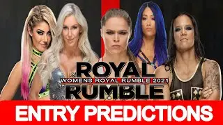 30 WOMEN WWE ROYAL RUMBLE 2021 Entry Predictions & Winner Prediction | WWE ROYAL RUMBLE 2021