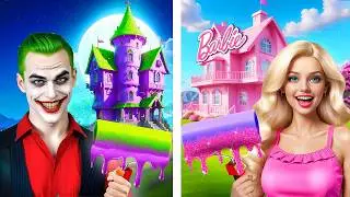 We Built a Tiny House For Superheroes! My Barbie Doll Came to Life