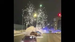 Новогоднее шоу водителей