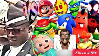 SUPER MEGAMIX | TILES HOP - COFFIN DANCE SONG 🎶 cover  #supermegamix #tileshopbest #dance