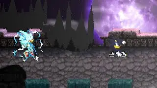 SSF2 Mod Battle: Hyper Sonic Vs Apex Seelkadoom