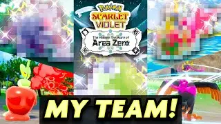 MY TEAM for the TEAL MASK DLC! Pokemon Scarlet and Violet Breakdown!