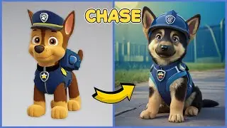 PAW PATROL en LA VIDA REAL😱+ ¡ADIVINA LA VOZ!👩‍🚒CHASE🩷SKYE🥰ROCKY