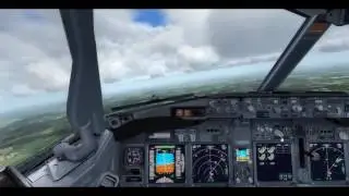 Prepar3D v.3.3.5. AS2016+ASCA. PMDG 737 EDDM Approach and Landing.