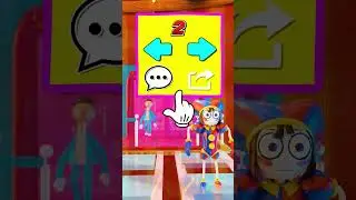 Help the Pomni Win the Squid Game Glass Bridge - The Amazing Digital Circus Animation