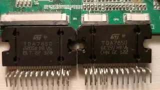 How to distinguish a fake from an original TDA7850, TDA7560, or TDA7388