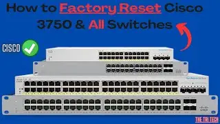 How to Reset your Catalyst Cisco Switch 3750, 2960 & All Switches | Easiest method to factory Reset