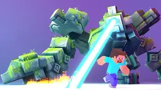 New Minecraft Boss POHAKU the Ancient Golem!