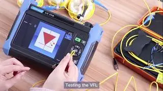 How to use Multifunctional OTDR Orientek K70 SM&MM  + Optical Power Meter + Visual Fault Locator