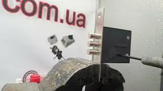 Инструмент для аварийного открытия сувальдных замков,методы вскрытия замков самоимпресия Метэм 3×3