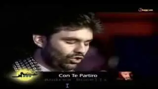 Andrea Bocelli - Con te Partiro - Subtitles English - SD & HD