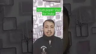 Saudi Arabia e-visa for Indian , A4 paper visa 