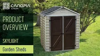 Skylight Garden Shed - Best Solution to Storage Problem