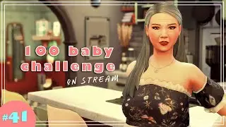 The First Matriarch Steps Down | 100 Baby Challenge On Stream | #41 | The Sims 4 Gameplay
