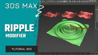 #20 | Ripple Modifier in 3ds Max | Ahsaan Rehman | Hindi