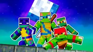 Fiz o download da DLC das TARTARUGAS NINJAS no MINECRAFT