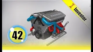 Autodesk Inventor V12 engine | EP 42  4K 😍